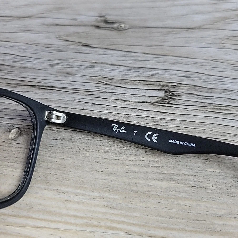 Ray Ban RB1553 3615 Youth Eyeglasses Matte Black FRAMES ONLY 48-16-130 Full Rim‎